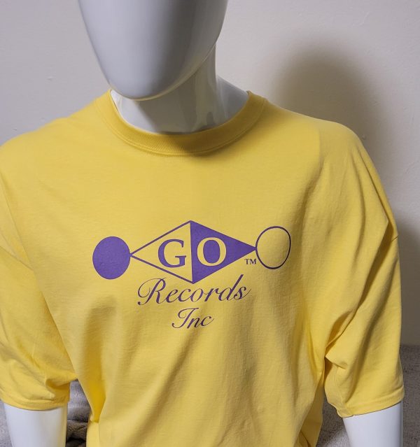 Go Records Inc T-Shirt –Yellow